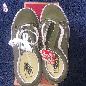 Vans green men’s size 10.5